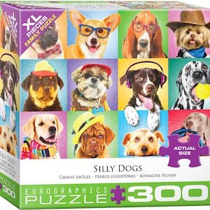 Lustige Hunde – 300-teiliges Puzzle für Erwachsene, Puzzle, Brettspiel
