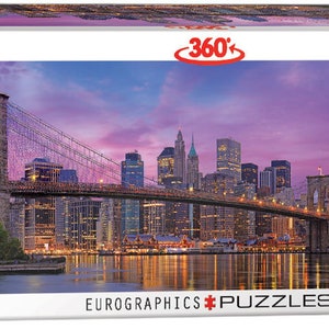 Brooklyn Bridge New York Jigsaw Puzzle 1000 Pieces Adult Puzzles Brain Teaser Jigsaw Puzzle Board Game Jigsaw Game Toys