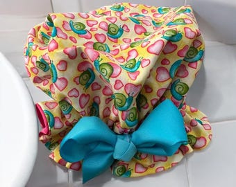 Funky Shower Cap, Satin-Lined, Water-Resistant