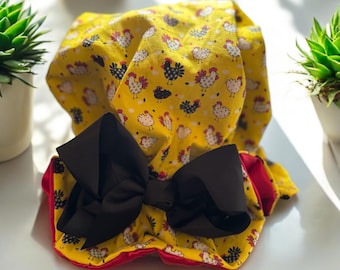 Bougie Shower Cap, Satin-Lined, Water-Resistant, Adjustable