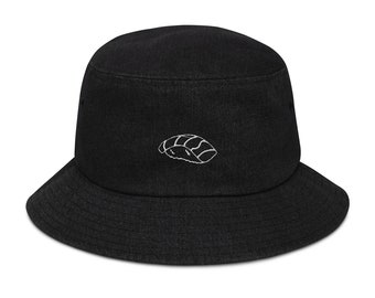 Nigiri Icon Denim Bucket Hat - Multiple Colors Available - Embroidered - Unisex