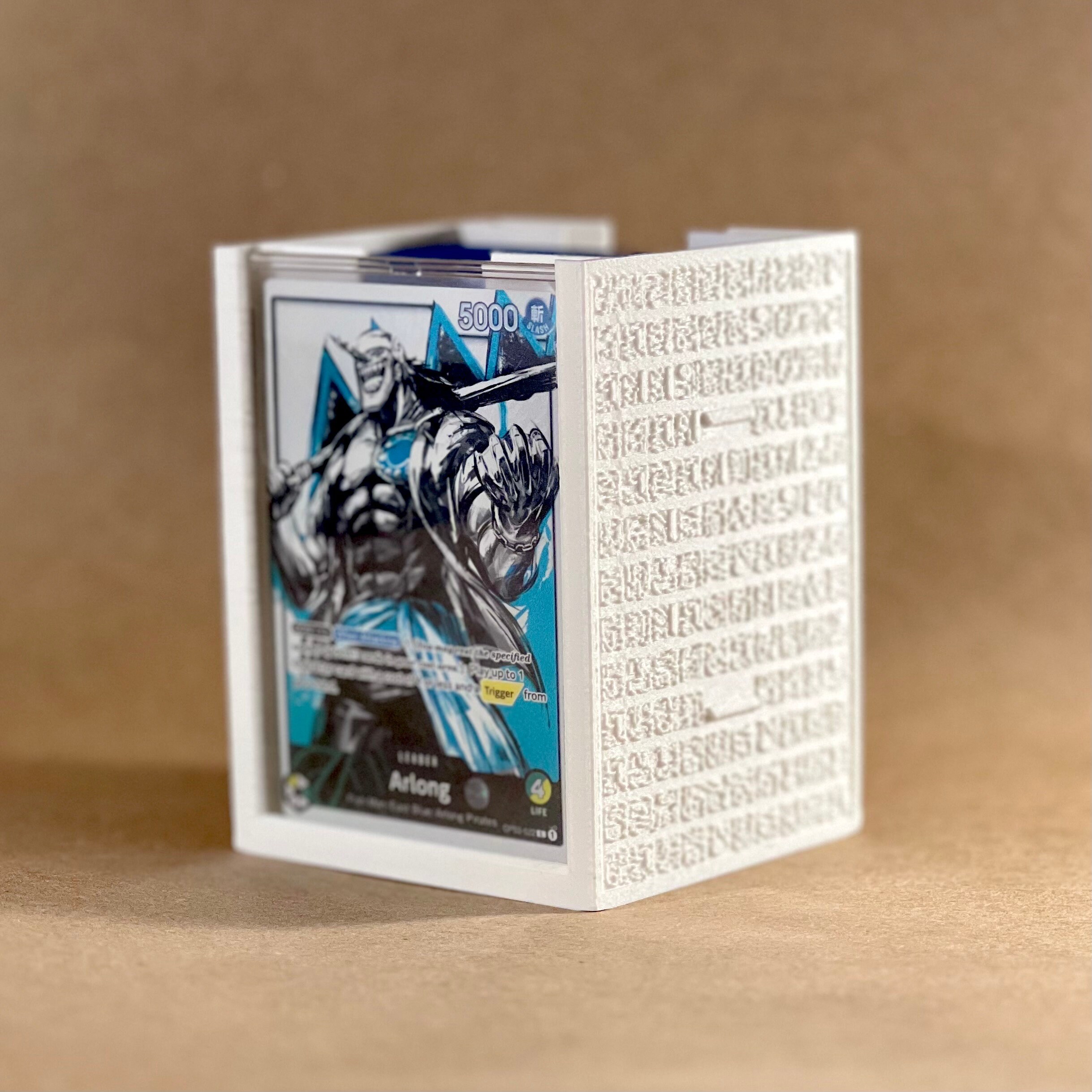 One Piece TCG Deck Box Poneglyph Customizable Lid Etsy