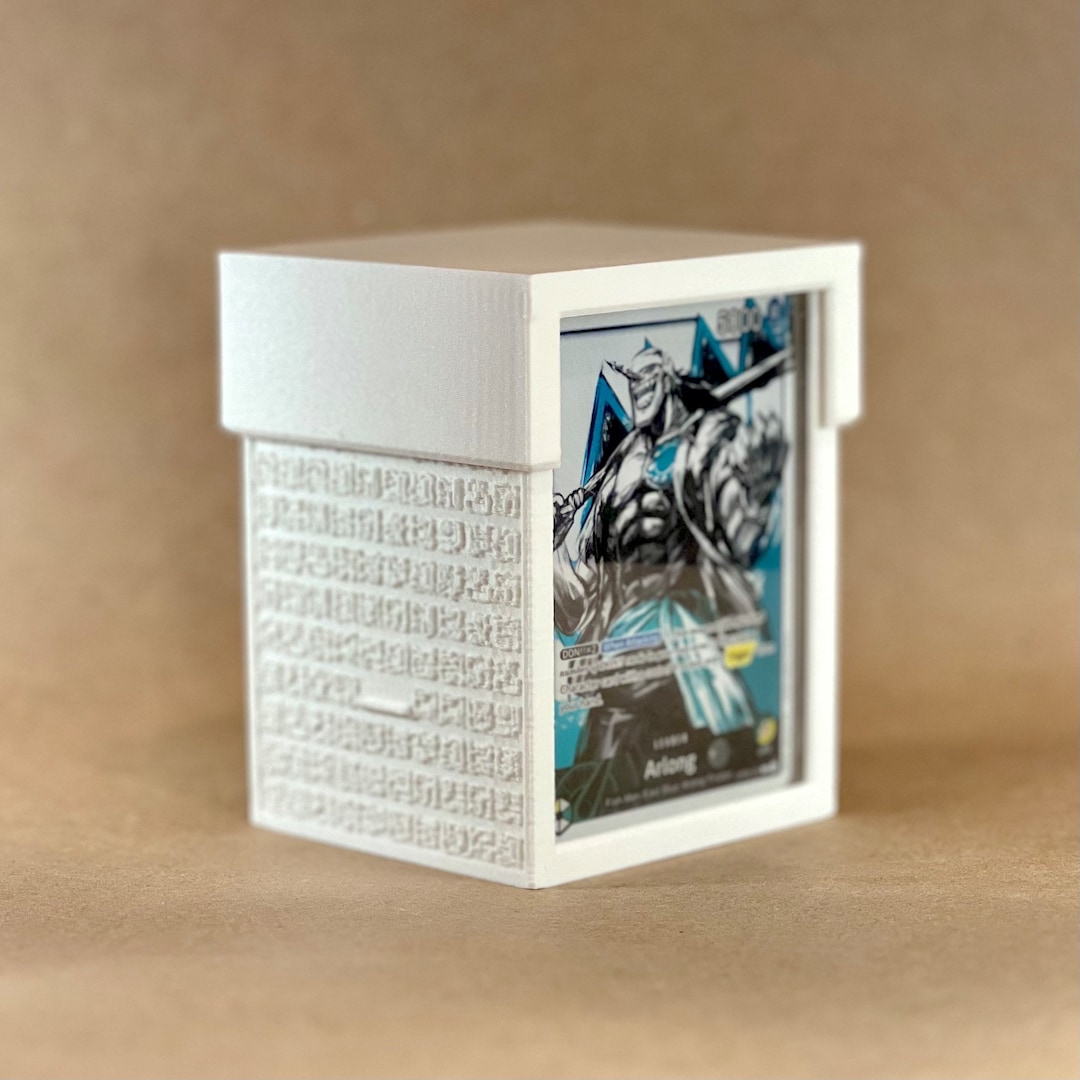 One Piece TCG Deck Box Poneglyph Customizable Lid Etsy Australia