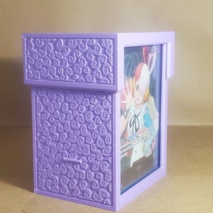 Compatto / Devil Box / Compartimentato / TCG Deck Box / Coperchio personalizzabile