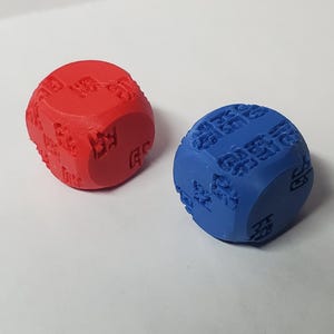 Würfelset | 6 von 6-seitigen Würfeln | Poneglyph | 16mm