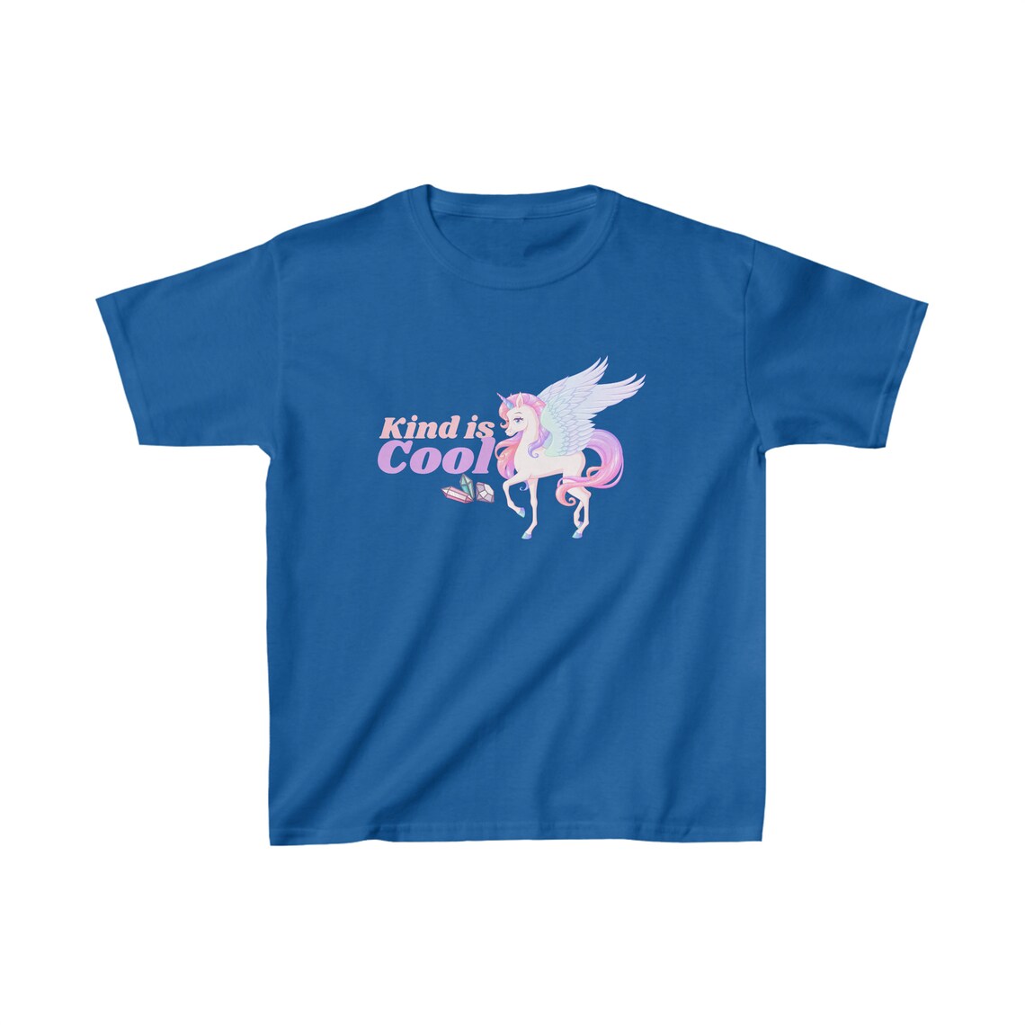 Kind is Cool Tshirt Kids Heavy Cotton Tee Girls Tshirt Etsy Australia
