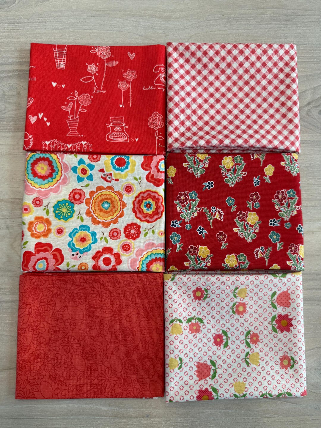 30s Retro Curated 6 Fat Quarter Bundle, Riley Blake Designs Fabric - Etsy