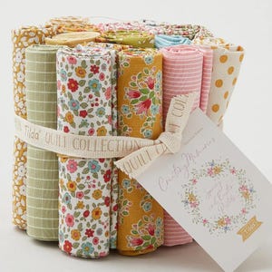 Tilda Fat Eight bundle-Creating Memories 16 Fabrics 20"x11" Spring