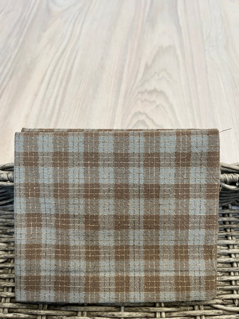 FREE SHIP Japanese Yarn Dyed Fabric Set of 6 , Fat Quarter Bundle