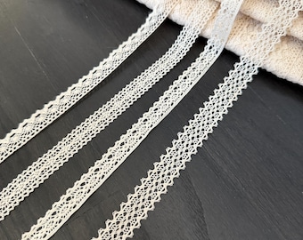 2 y  Cotton crochet lace trim, edging lace L7