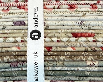 NEW! FQB Forest Glen by Renee Nannmeman fat quarter bundle – 32pcs Andover Fabrics