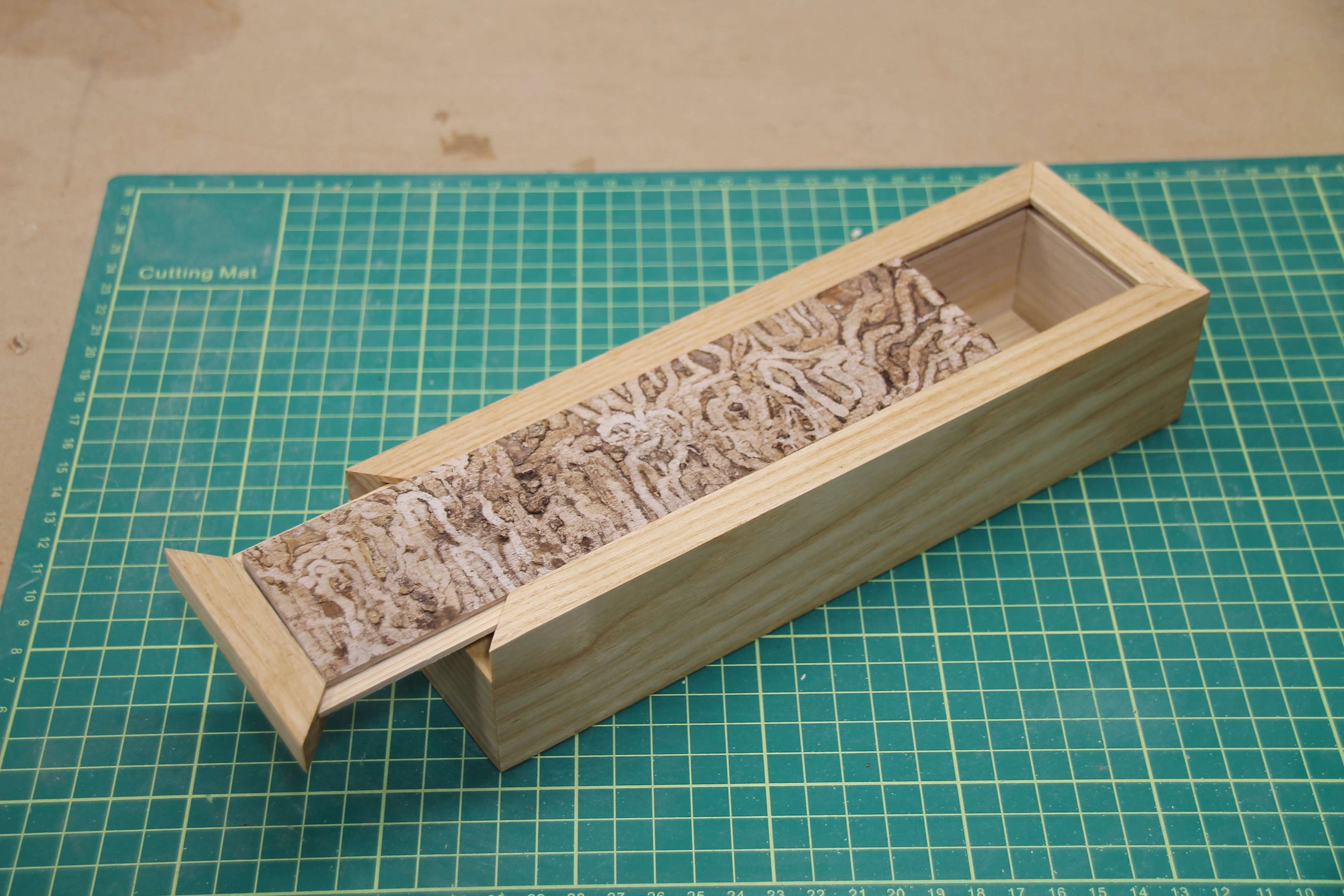 Hand Made Pencil Box, Keepsake Box