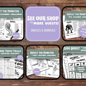 ADHD Cleaning Checklist Editable Kid Chore List Printable Template ...