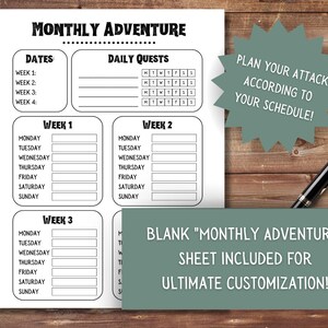 ADHD Cleaning Checklist Editable Kid Chore List Printable Template ...