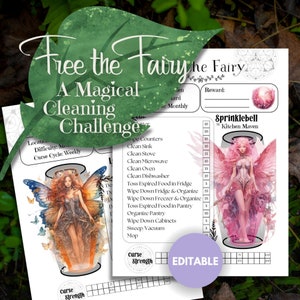 ADHD Cleaning Checklist Editable ADHD Kid Chore List Printable Chore Game House Cleaning Challenge Download Cleaning Game ADHD Adult Planner