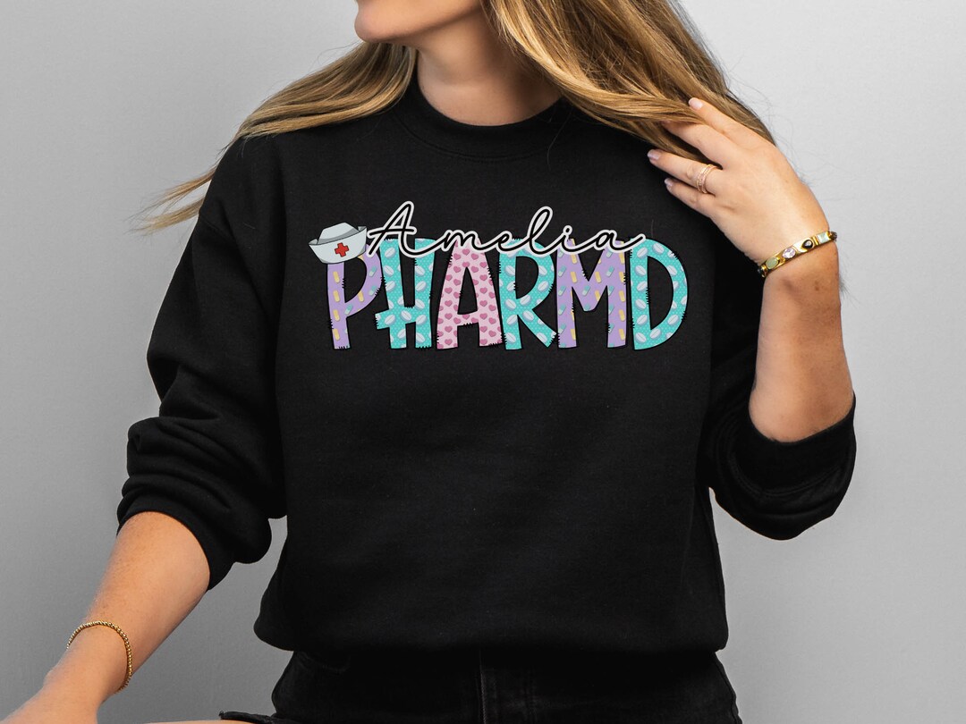 Personalized PHARMD Shirt Custom Pharmd T-shirt Pharmd Gift - Etsy