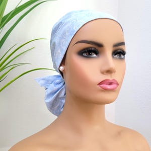 Small, Sparkling Swirls, Satin Lined Scrub Hat, Protect Hair w/Satin Lined Ponytail Scrub Cap, Buttons/Size Options, Nurse/Surgical/Dr Cap