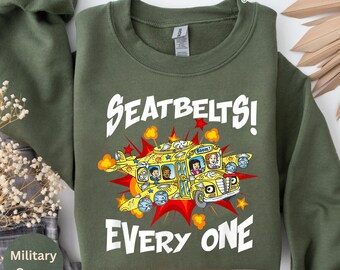 Seatbelts Everyone Sweatshirt, The Magic School Bus T-shirt, Everyday Of Week Ms Frizzle Shirt, Take Chance Make Mistakes Get Messy Hoodie