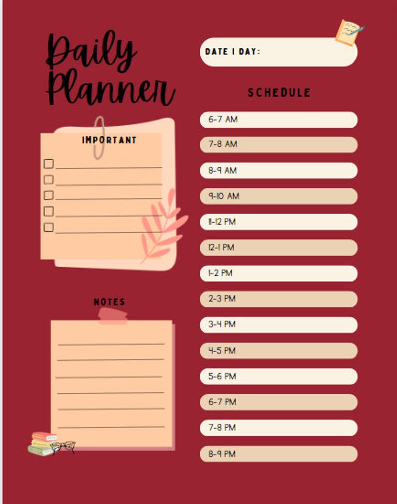 Planner - Etsy
