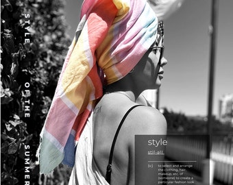 Extra Large Turkish Cotton Beach Towel - Eco-Friendly, Quick-Dry, Sand-Free, Oversized 38x71" - Perfect for Travel, Pool and Spa