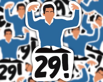 New Girl Schmidt 29 Inspired Sticker New Girl Sticker Schmidt