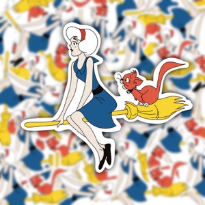 Witch Sticker Comic Book Sticker Sabrina