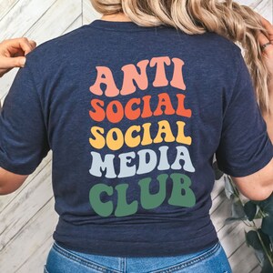 Anti Social Social Media Club Unisex Jersey Short Sleeve Tee