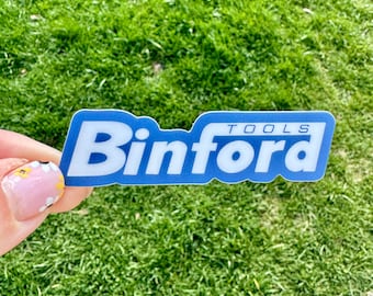 Binford Tools Inspired Die-Cut Home Improvement Vinyl Waterproof Sticker