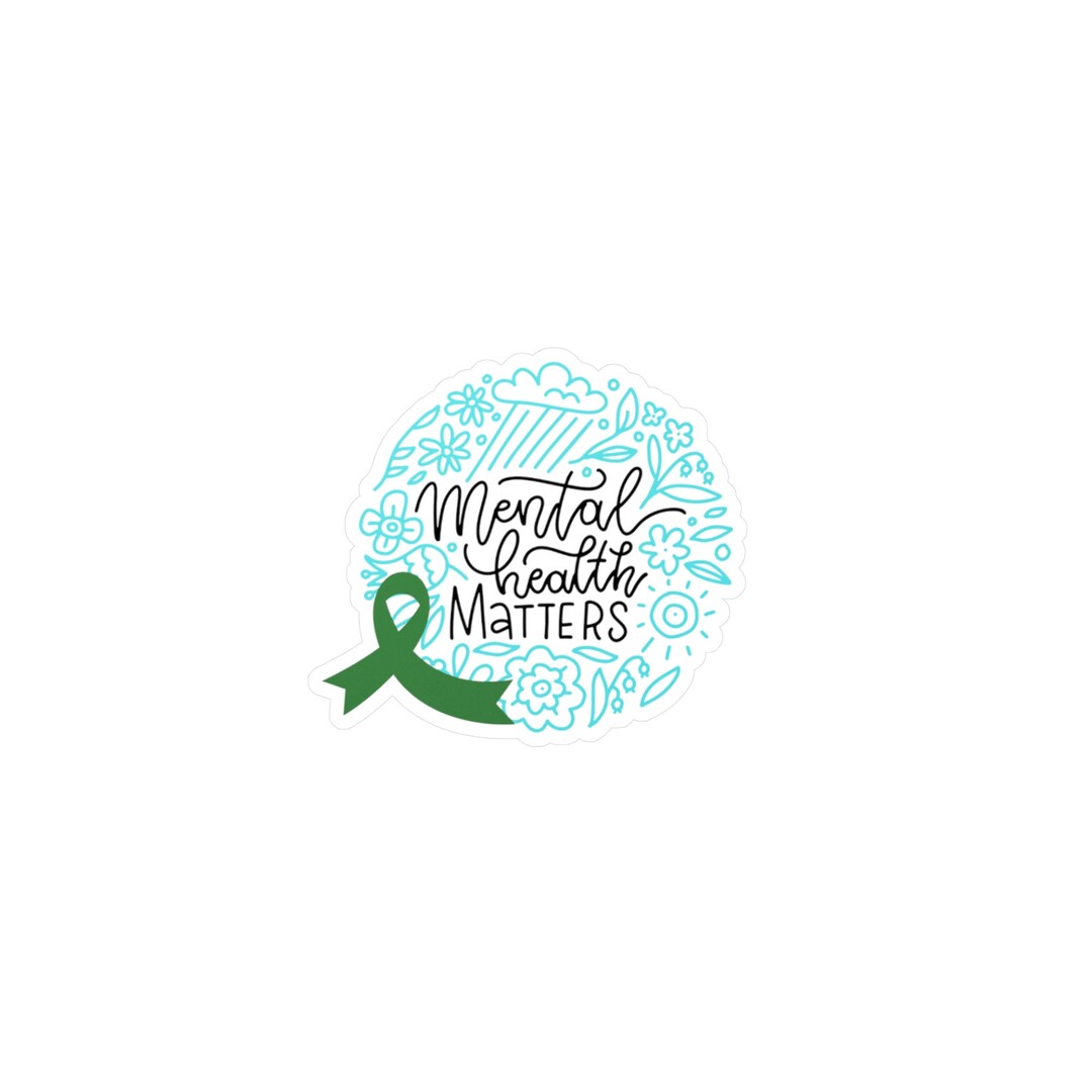 Mental Health Matters Sticker - Etsy