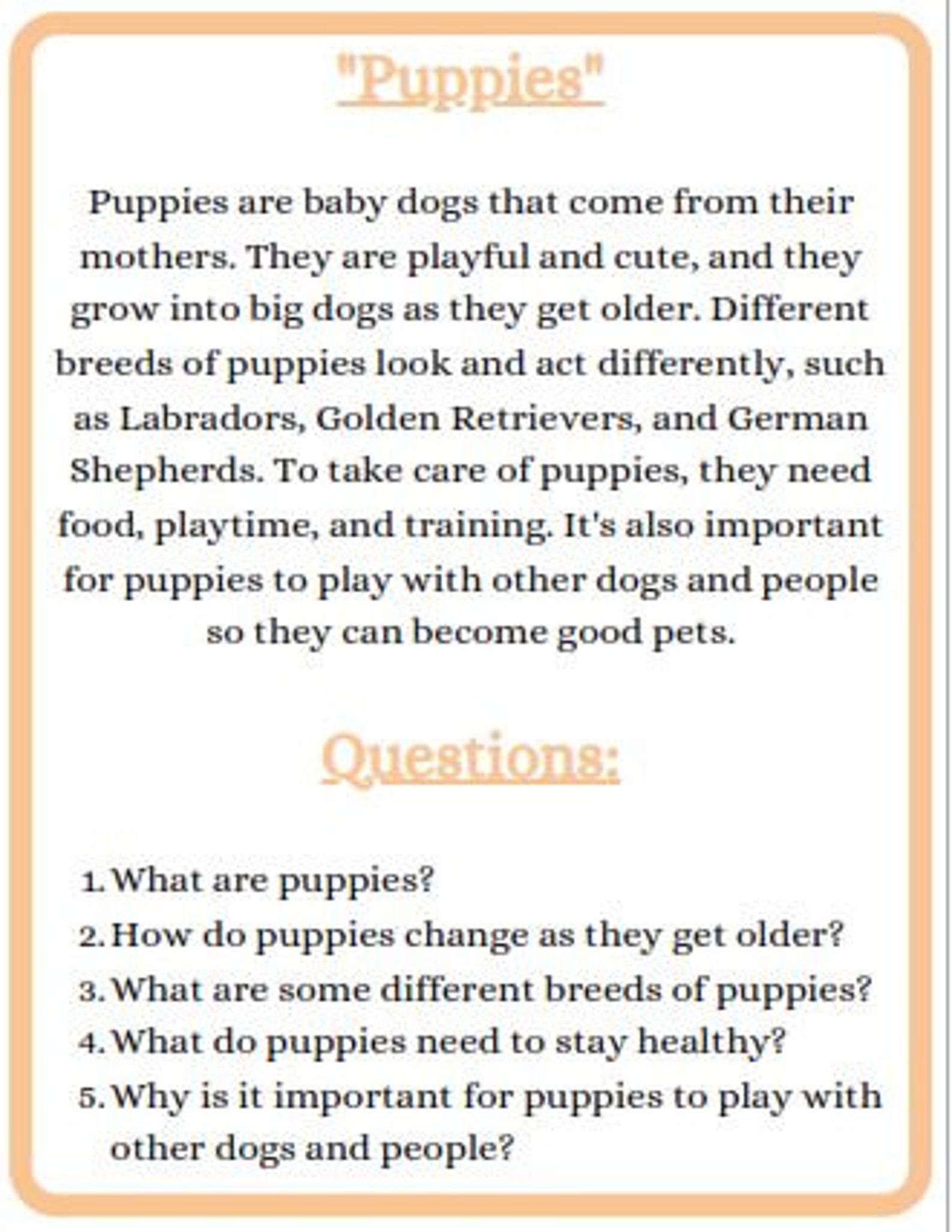 Printable Reading Worksheets for Kids - Fun Literacy Activities for