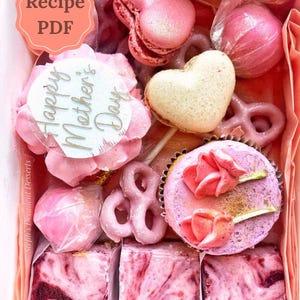 Mother’s Day Dessert Box Recipe Collection – Assorted Bakery-Style Treats, Printable PDF