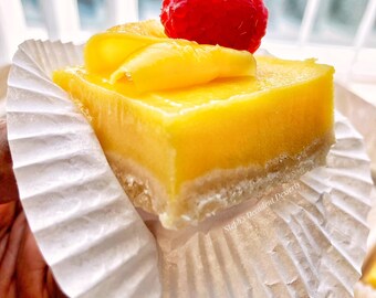 Mango Dessert Bars Recipe: Buttery Shortbread Crust (PDF Download)