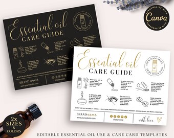 Where to Apply Essential Oils Infographic - Etsy