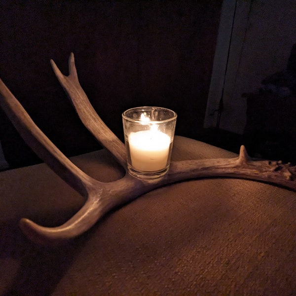 Antler Candle Holder Etsy