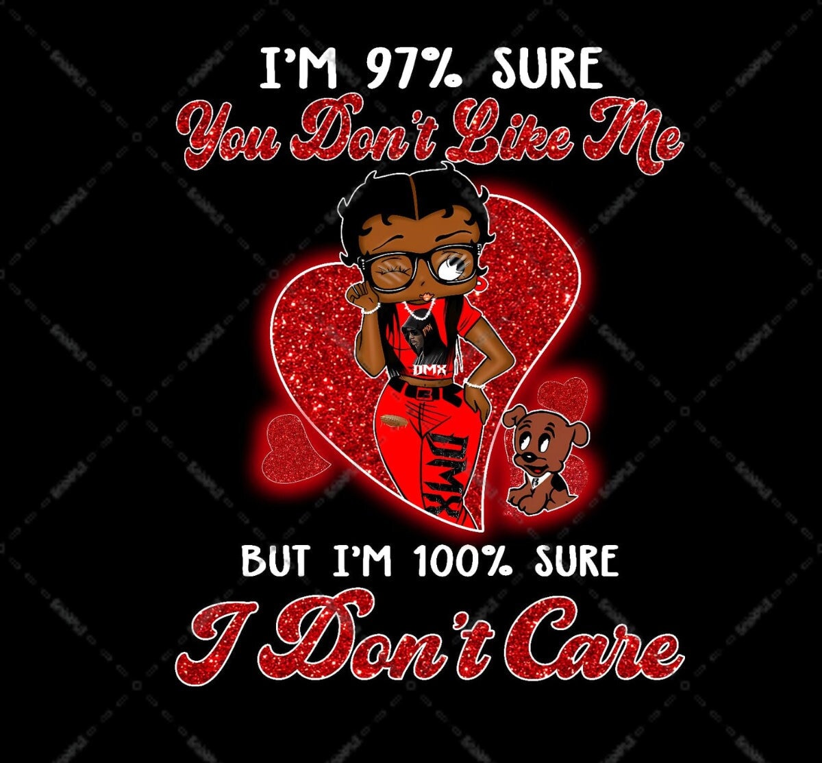 Betty Boop, I'm 97 Sure You Don't Like Me but I'm 100 Sure I Don't