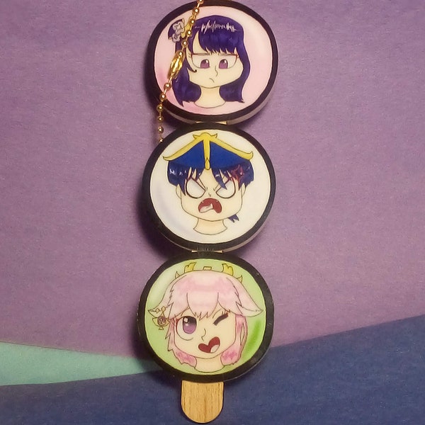 Dysfunctional Family Genshin Dango Charm