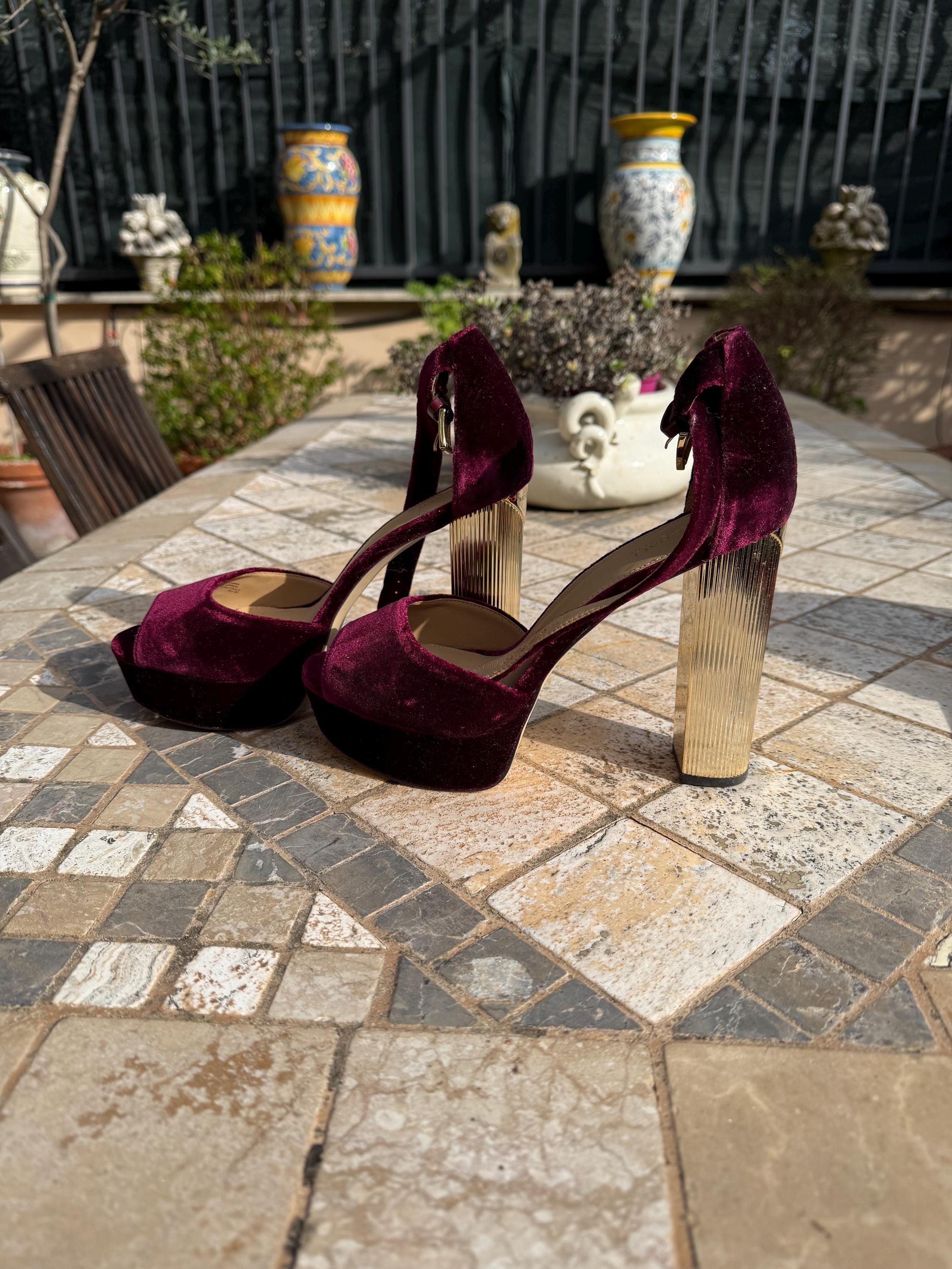 Plateau Sandaletten Rote High Heels Plateau Plateau Pumps Pumps