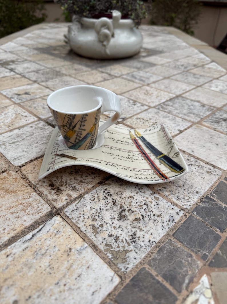 Villeroy & Boch New Wave Espresso Cup and Saucer