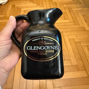 Glengoyne Single Malt Scotch Whiskey Brocca per acqua, ceramica Wade cdm England Vintage Rara