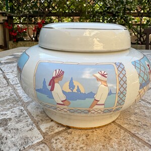 イタリア製 フラスコ型花瓶 赤黒装飾　イタリア製 il Verocchio Il Verrocchio Italy - Etsy Australia
