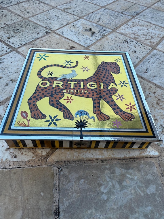 Ortigia Amber Soap & Jaguar Glass Dish Gift Set - Etsy