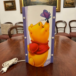 Lampada SLAMP Winnie the Pooh. Winnie the Pooh SLAMP Disney. Perfect conditions original wiring.