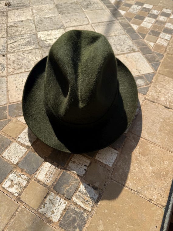 Chapeau Trilby Classique Italien - Pliable, Imperméable En Feutre De Laine Pure (Unisexe)