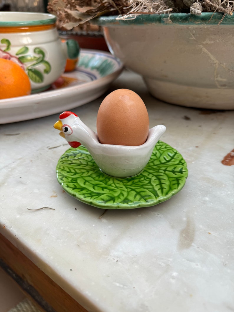 Stampi in Silicone per tazza di uova di coniglio per cemento e cemento portauova fai da te per uovo sodo stampo jemone decorazioni per la casa di pasqua  15