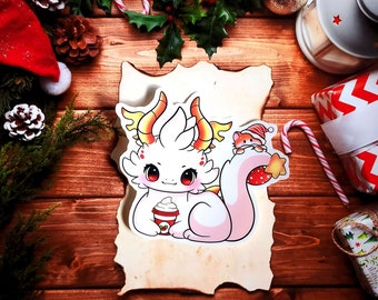 かわいいドラゴンのビニールステッカー - ステッカー - ドラゴン - かわいいドラゴン - ステッカー ドラゴン