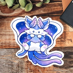 Kawaii Creature Glossy Vinyl Sticker - Stickers - Moony