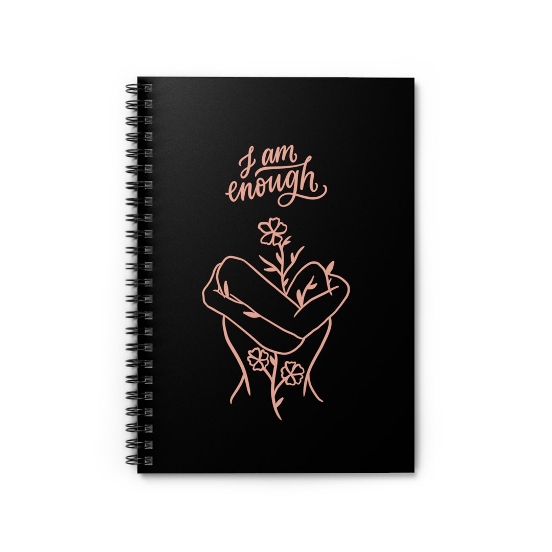 I Am Enough Journal Self care Journal Etsy