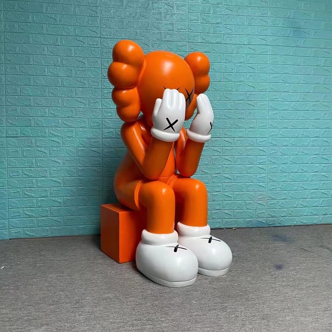 Kaws XL Statue Sculpture Kaws Lifesize Statue Sculpture Etsy