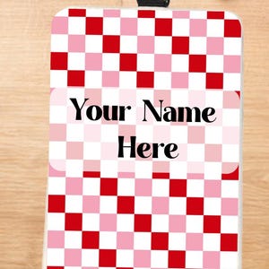 ID Badge Holders Personalized