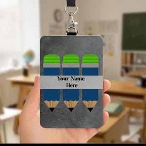 Personalized ID Badge Holders